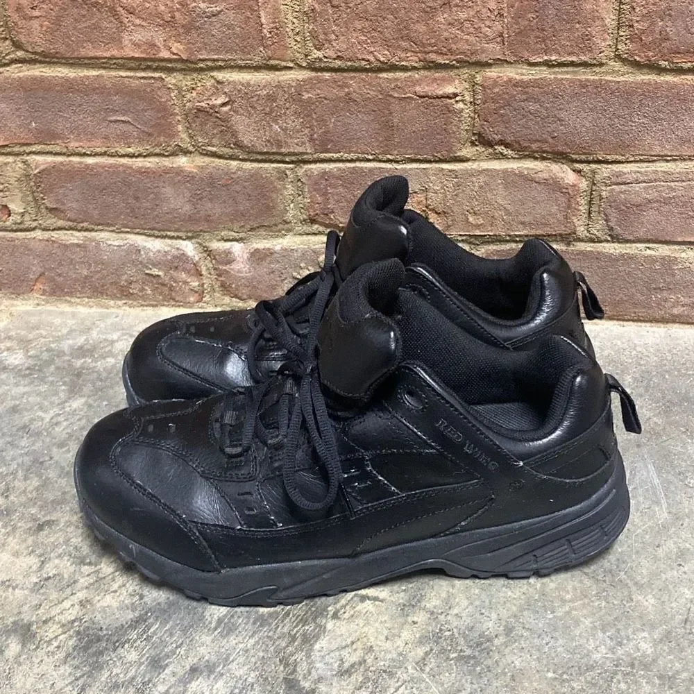 Red Wing Shoes Aluminum Toe Black Work 8337 Sneaker Size 12 E2